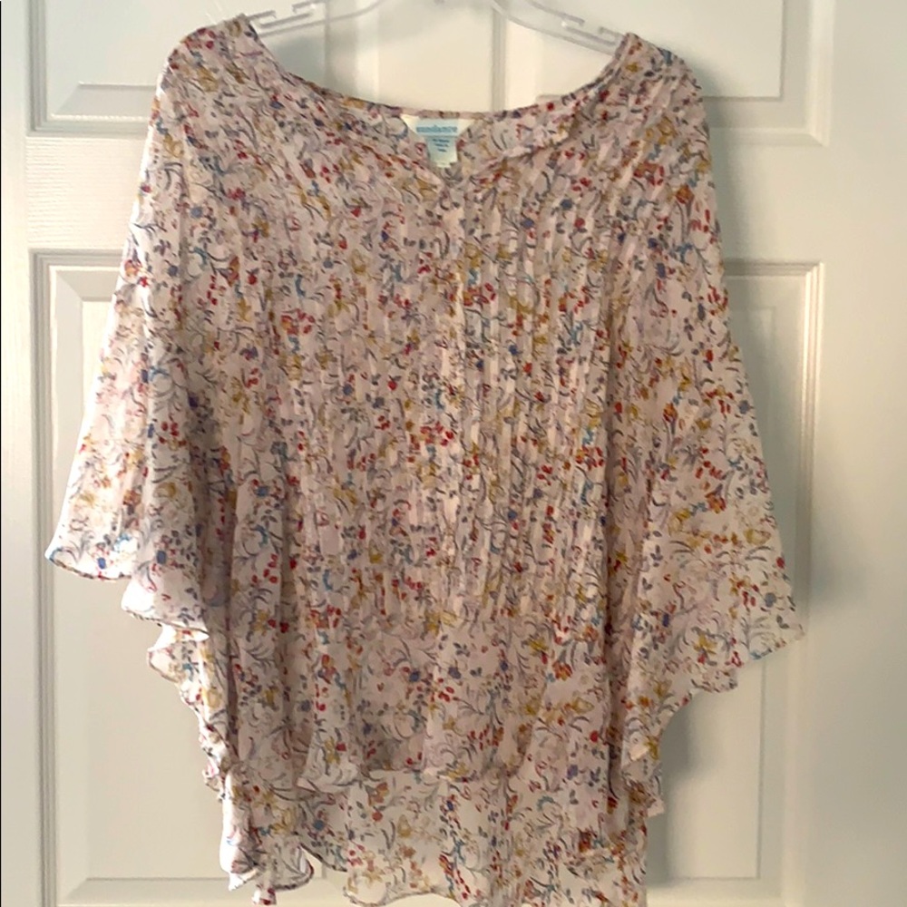 Sundance floral blouse